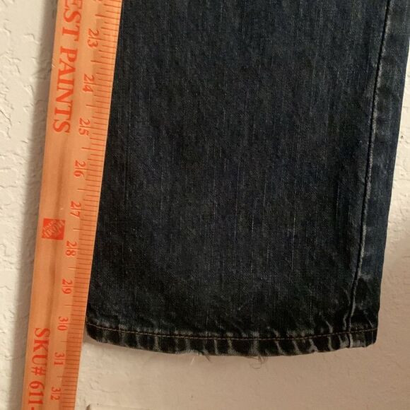 Bullhead Dark Wash Men's Straight Jeans Size 34/32 - Picture 4 of 10